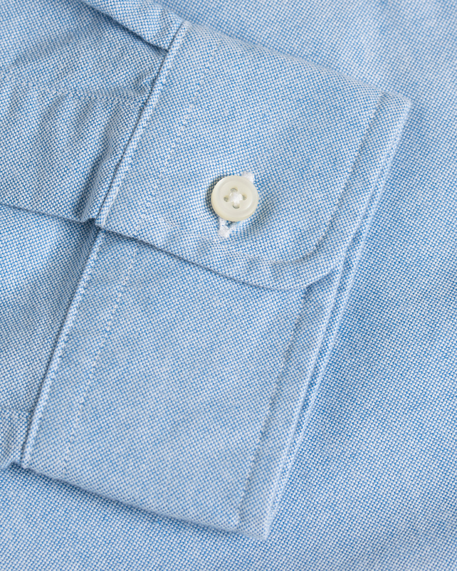 Mies | Kauluspaidat | Polo Ralph Lauren | Custom Fit Oxford Shirt Blue