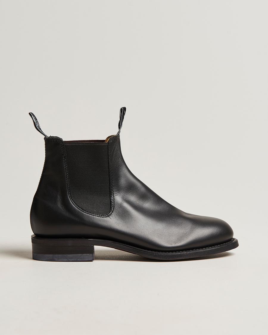 Mies | R.M.Williams Wentworth G Boot Yearling Black | R.M.Williams | Wentworth G Boot Yearling Black