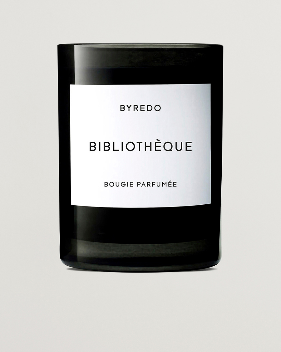 Mies | Tuoksukynttilät | BYREDO | Candle Bibliothèque 240gr