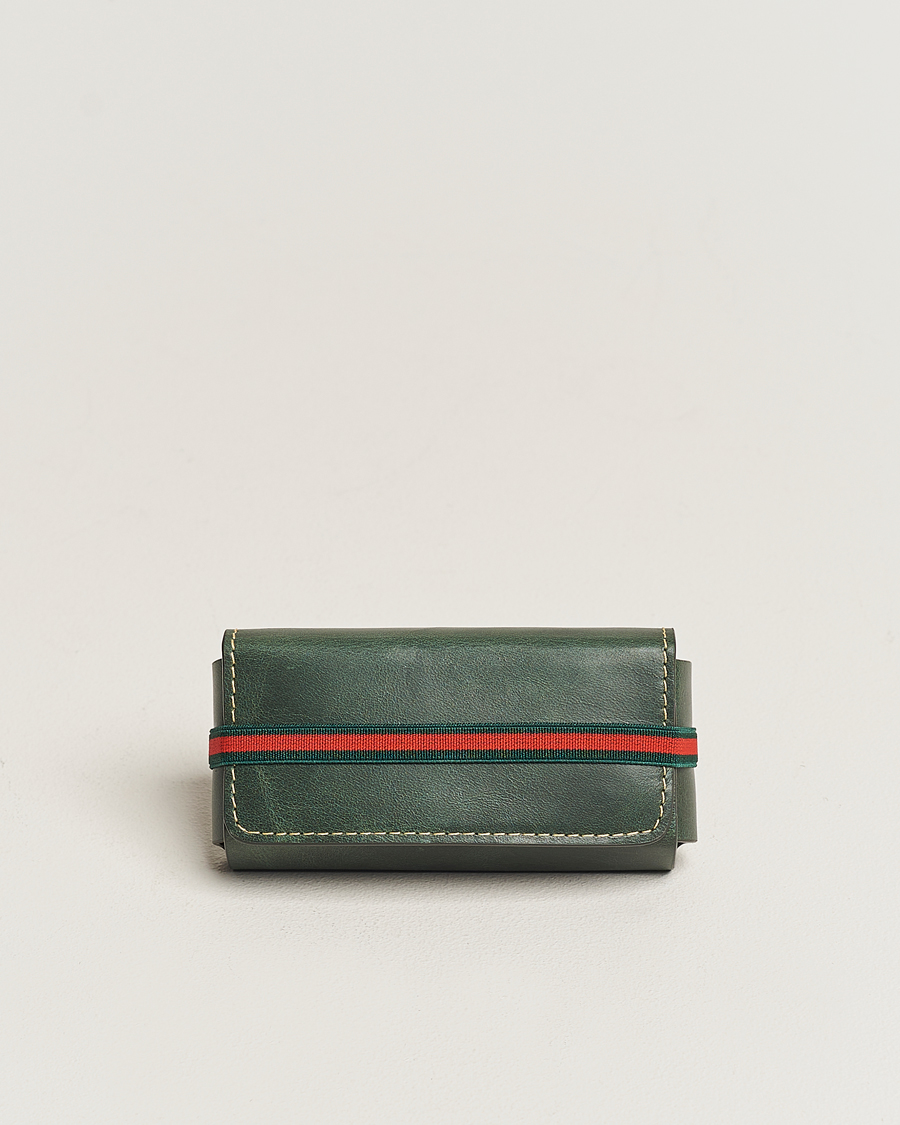 Mies | Eight & Bob Perfume Leather Case Forest Green | Eight & Bob | Perfume Leather Case Forest Green