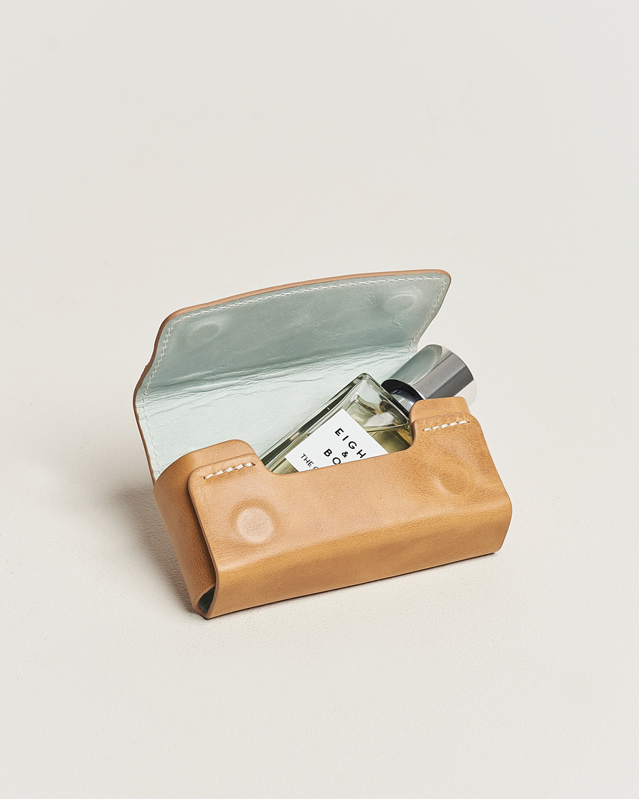 Mies | Eight & Bob Perfume Leather Case Camel | Eight & Bob | Perfume Leather Case Camel