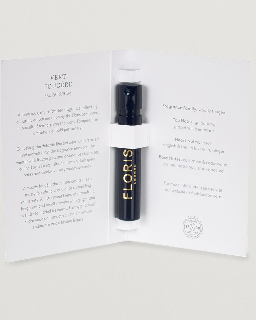 Mies | Tuoksut | | Floris London Vert Fougère Eau de Parfum 1,2ml Sample