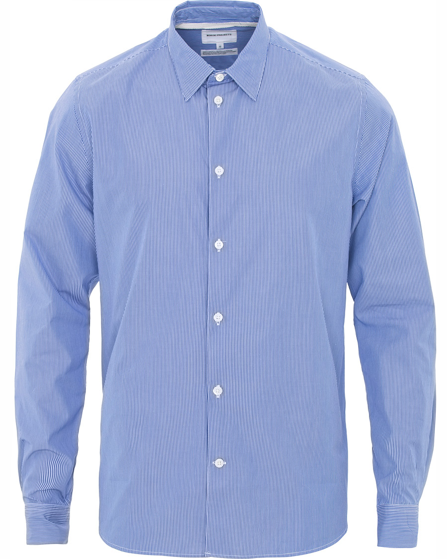Mies | Kauluspaidat | Norse Projects | Hans Classic Striped Shirt Navy