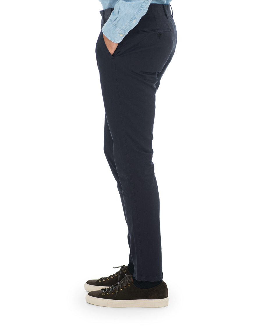 Mies | Housut | Norse Projects | Aros Slim Light Stretch Chinos Dark Navy