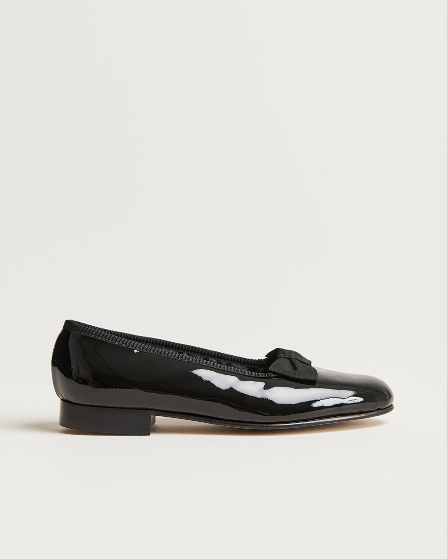 Mies | Bowhill & Elliott Opera Patent Leather Pumps Black | Bowhill & Elliott | Opera Patent Leather Pumps Black