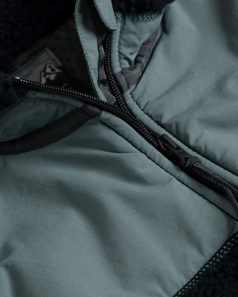 Mies | Takit | J.Crew | 8mm Pile Sherpa Full Zip Jacket Darkest Indigo