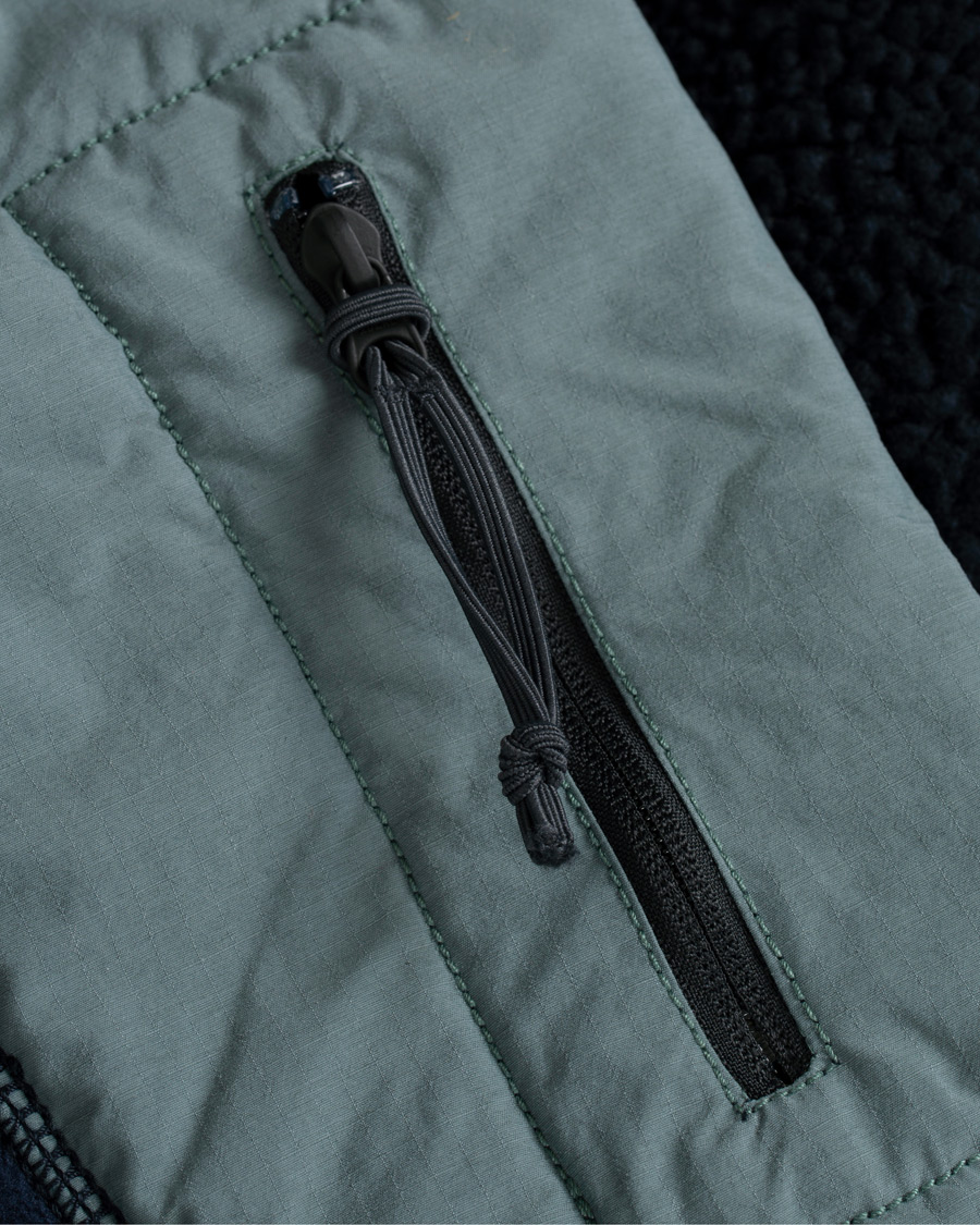 Mies | Takit | J.Crew | 8mm Pile Sherpa Full Zip Jacket Darkest Indigo