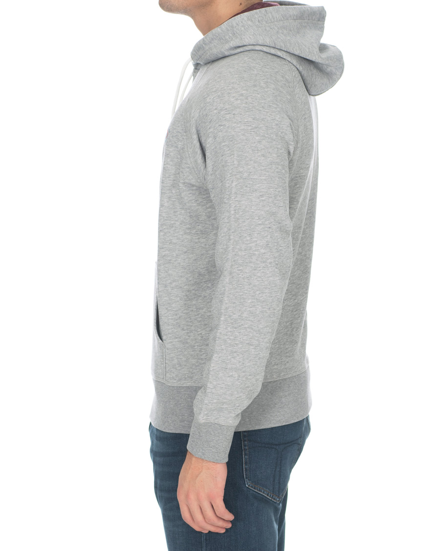 Mies | Puserot | GANT | Graphic Sweat Hoodie Grey Melange