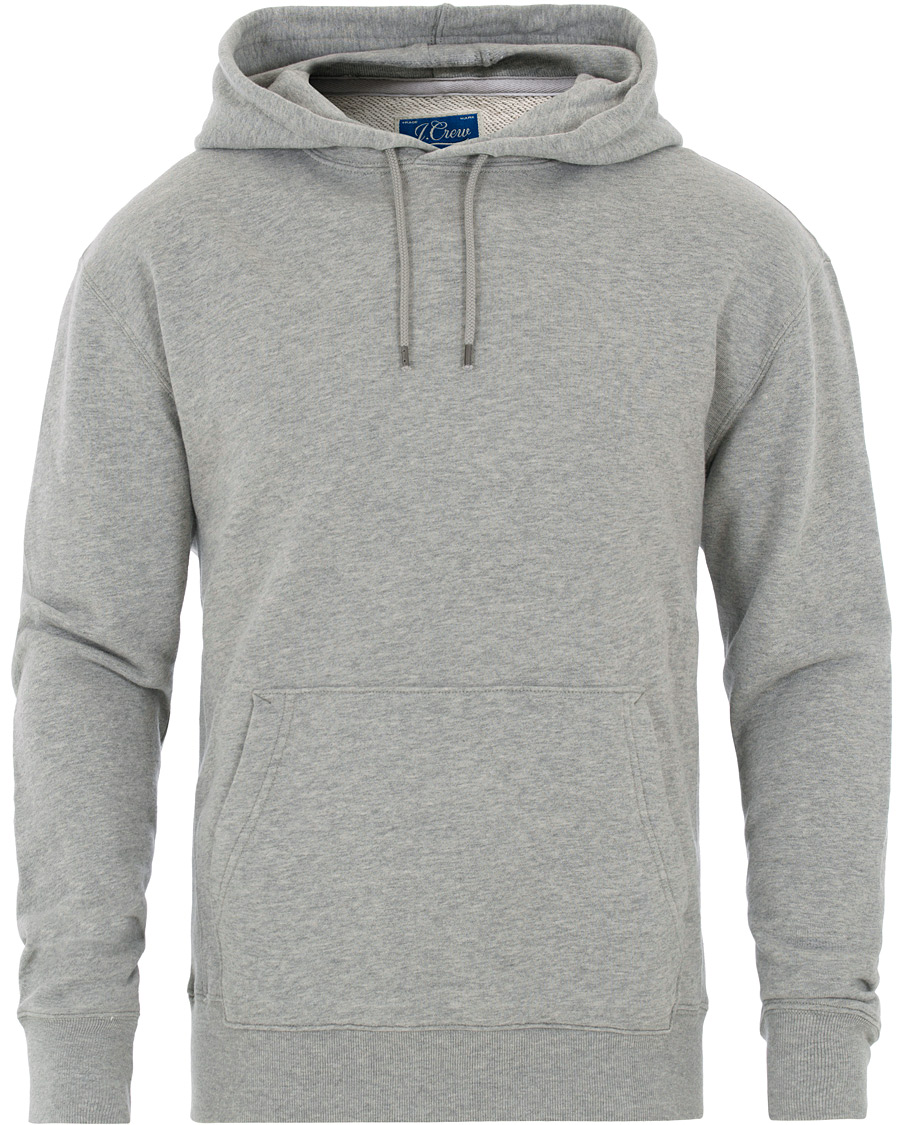 Mies | Puserot | J.Crew | 330 French Terry Pullover Hoody Heather Grey