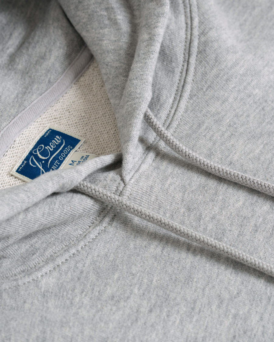 Mies | Puserot | J.Crew | 330 French Terry Pullover Hoody Heather Grey