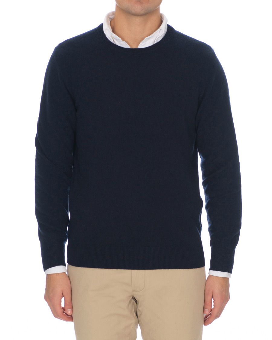 Mies | Puserot | J.Crew | Cashmere Crew Neck Navy