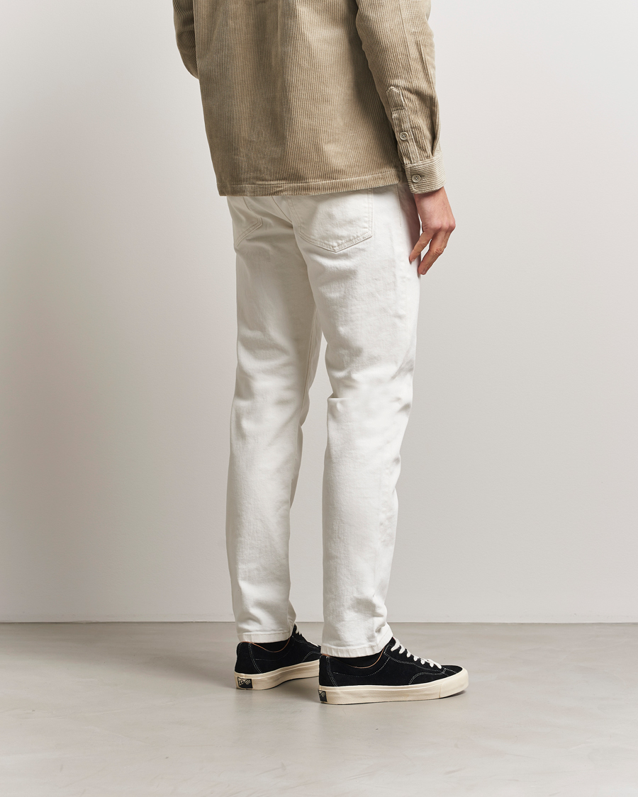 Mies | Farkut | Jeanerica | TM005 Tapered Jeans Natural White