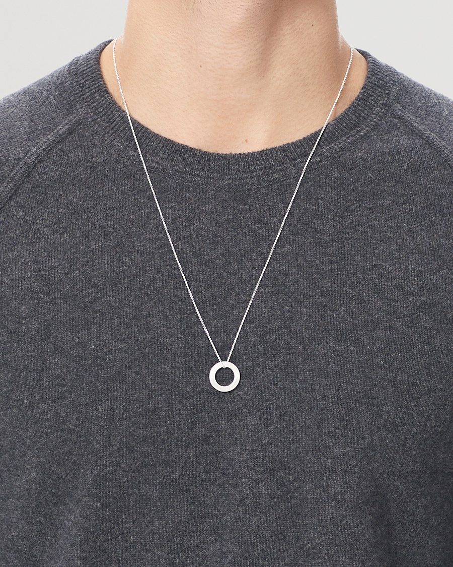 Mies | LE GRAMME Circle Necklace Le 2.5 Sterling Silver | LE GRAMME | Circle Necklace Le 2.5 Sterling Silver