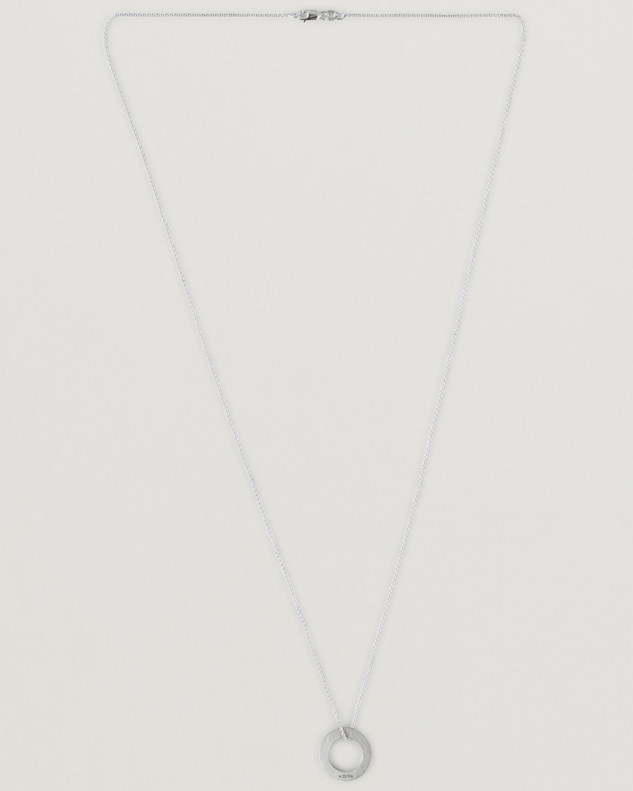 Mies | Korut | LE GRAMME | Circle Necklace Le 2.5 Sterling Silver
