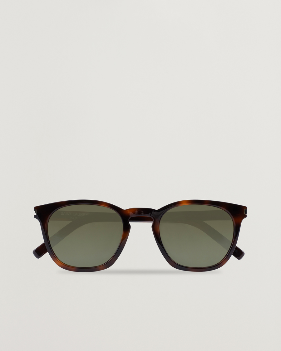 Miehet |  | Saint Laurent | SL 28 Sunglasses Havana/Green