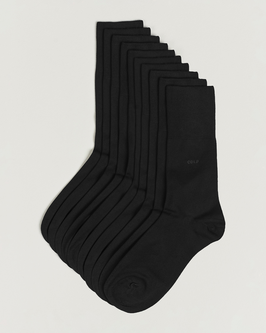 Mies | Alusvaatteet | CDLP | 10-Pack Bamboo Socks Black