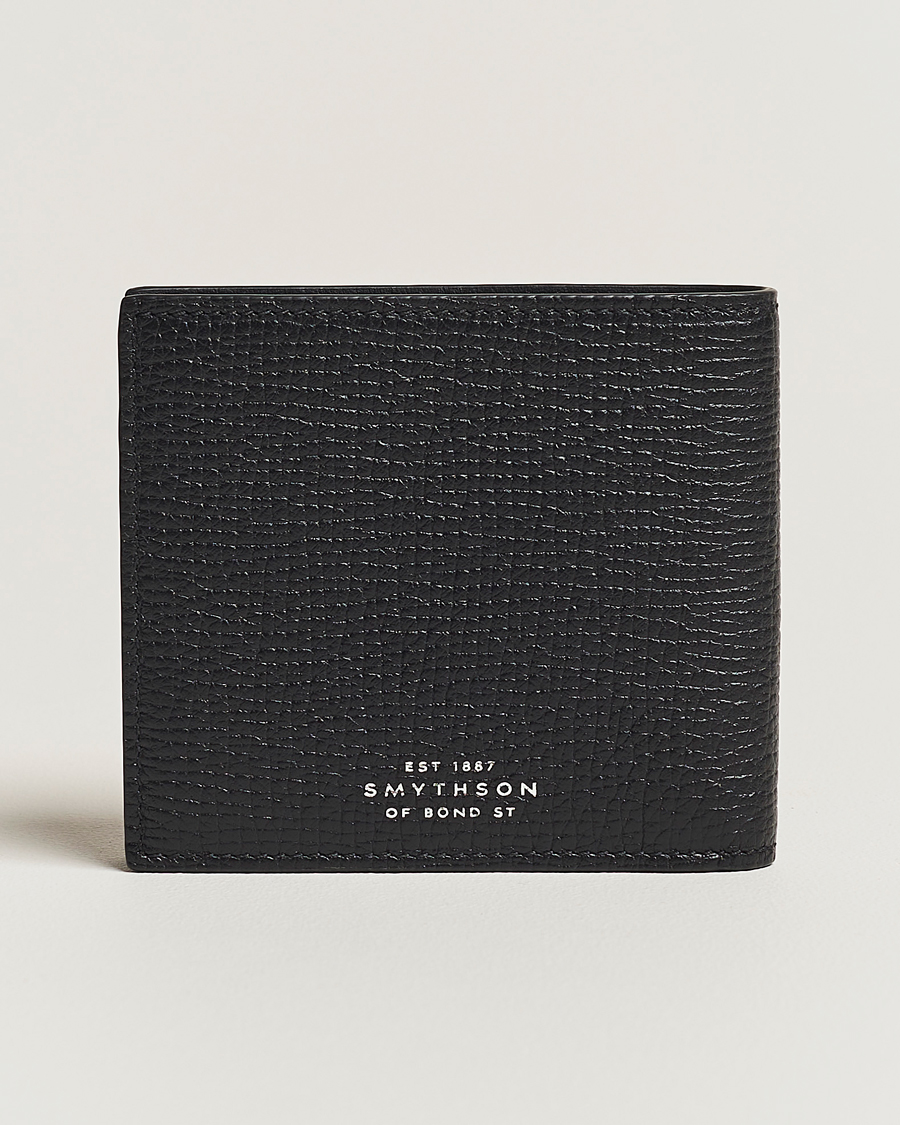 Mies | Lompakot | Smythson | Ludlow 6 Card Wallet Black