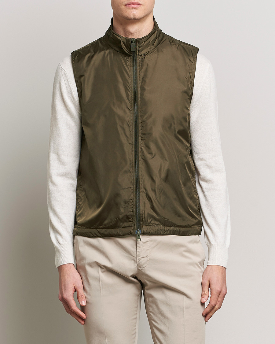 Mies | Ulkoliivit | Aspesi | Vernes Nylon Gilet Dark Military
