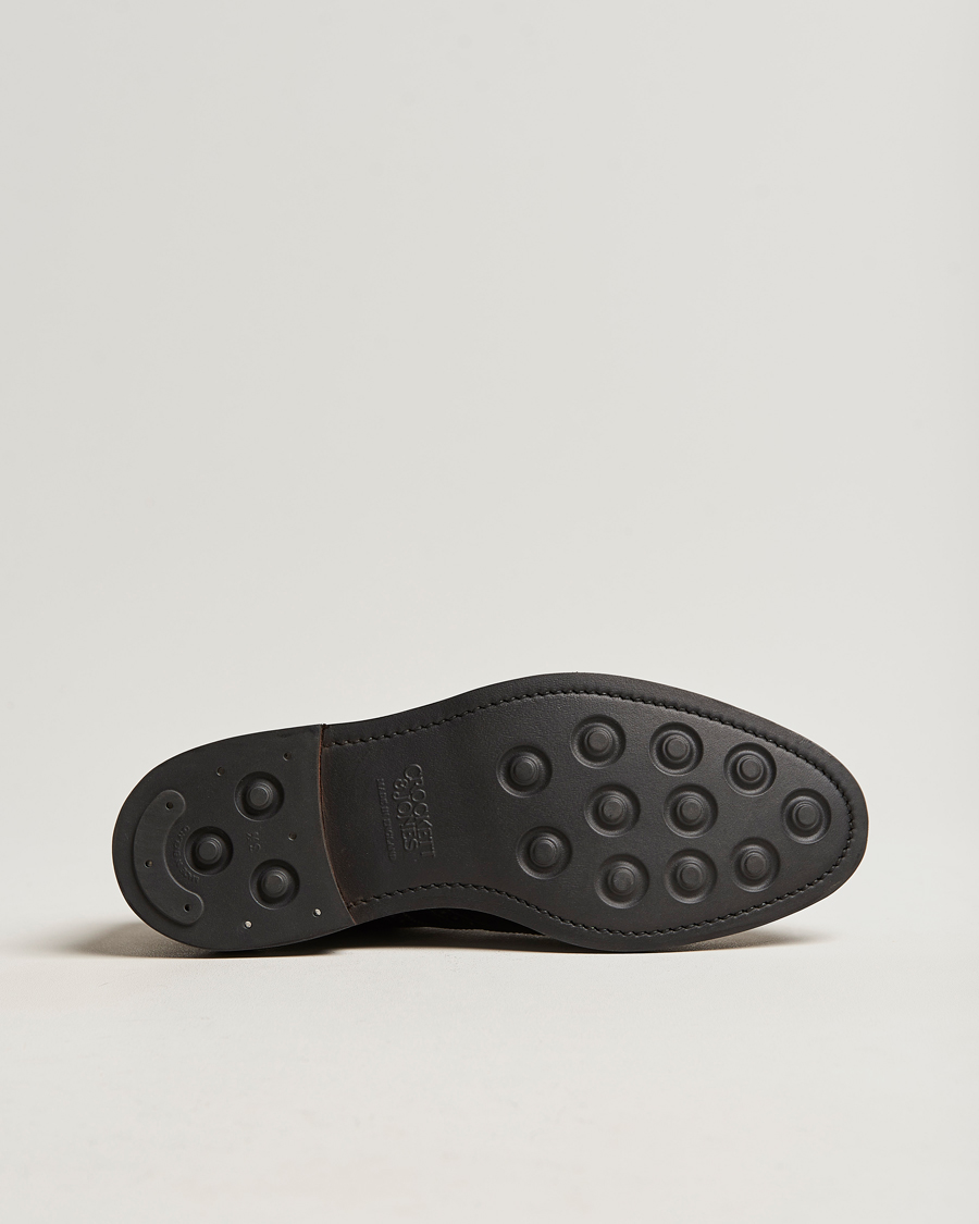 Mies | Brogue-kengät | Crockett & Jones | Pembroke Derbys Black Calf