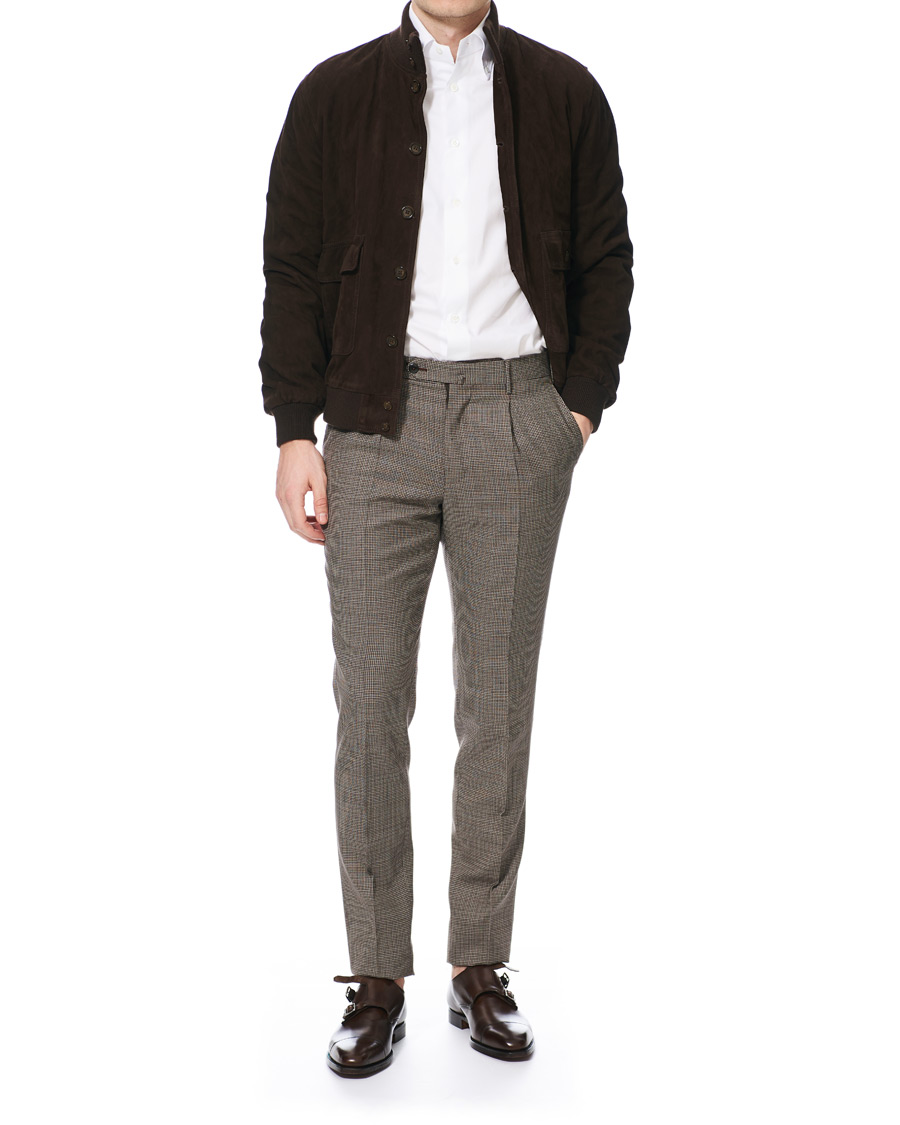 Mies | Kauluspaidat | Mazzarelli | Soft Oxford Button Down Shirt White