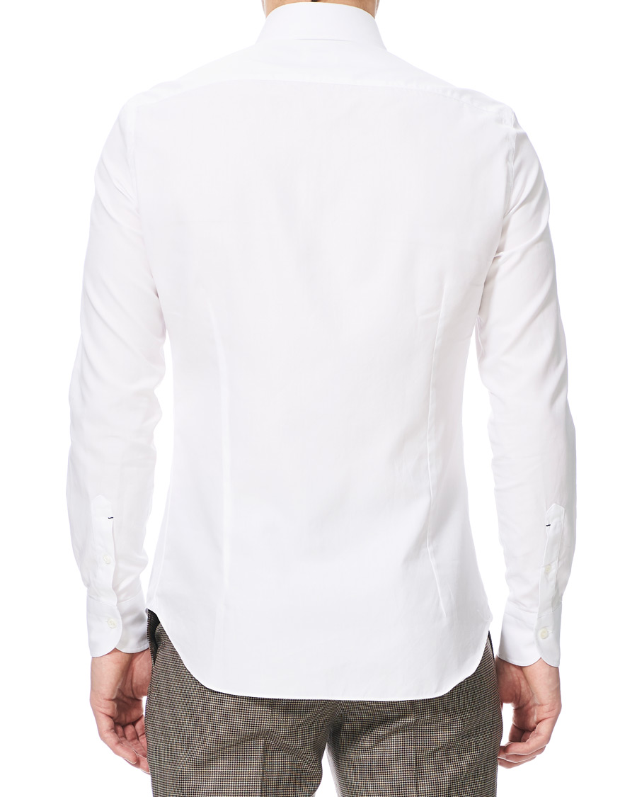 Mies | Kauluspaidat | Mazzarelli | Soft Oxford Button Down Shirt White