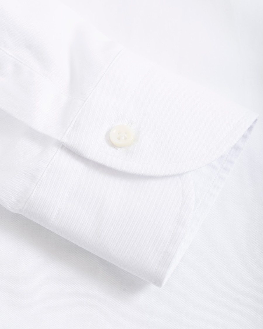 Mies | Kauluspaidat | Mazzarelli | Soft Oxford Button Down Shirt White