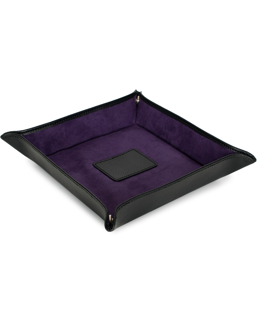 Mies | WOLF Blake Coin Tray Black/Purple | WOLF | Blake Coin Tray Black/Purple