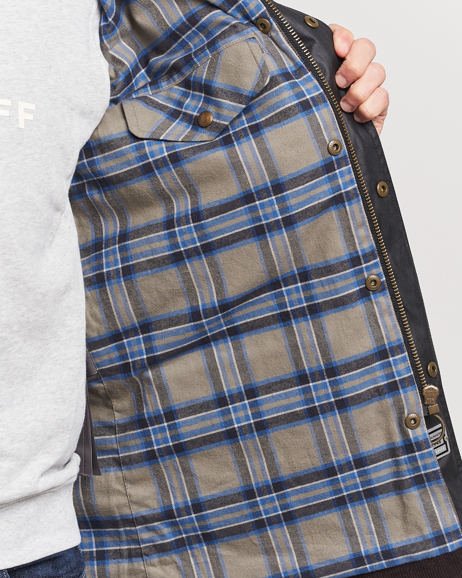 Mies | Takit | Belstaff | Trialmaster Waxed Jacket Black