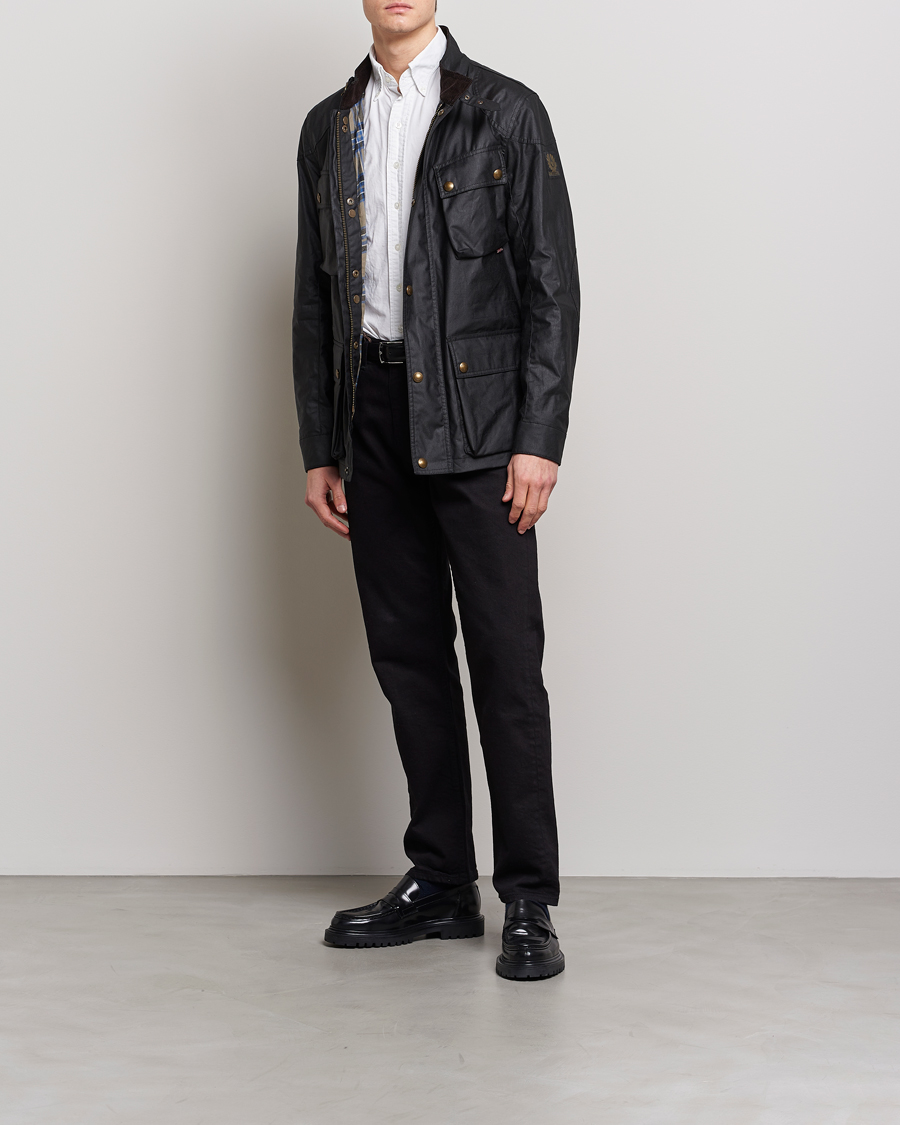 Mies | Takit | Belstaff | Fieldmaster Waxed Jacket Black
