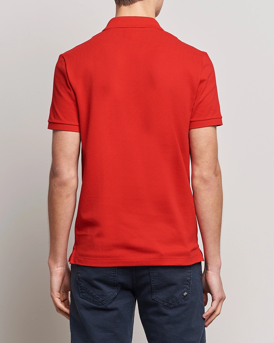 Mies |  | Lacoste | Slim Fit Polo Piké Red