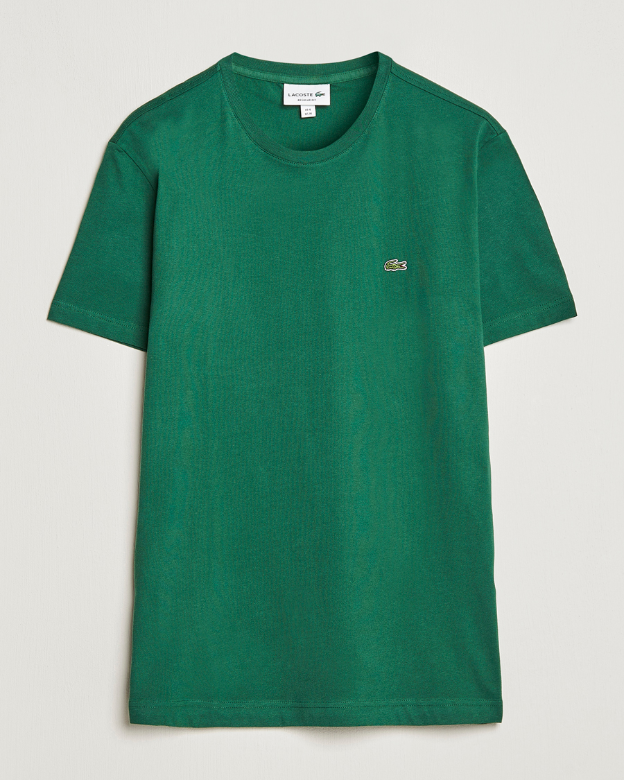 Mies | T-paidat | Lacoste | Crew Neck T-Shirt Green