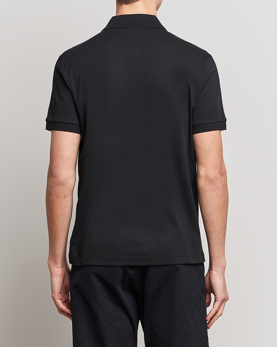 Mies | Pikeet | Lacoste | Pima Interlock Piké Black