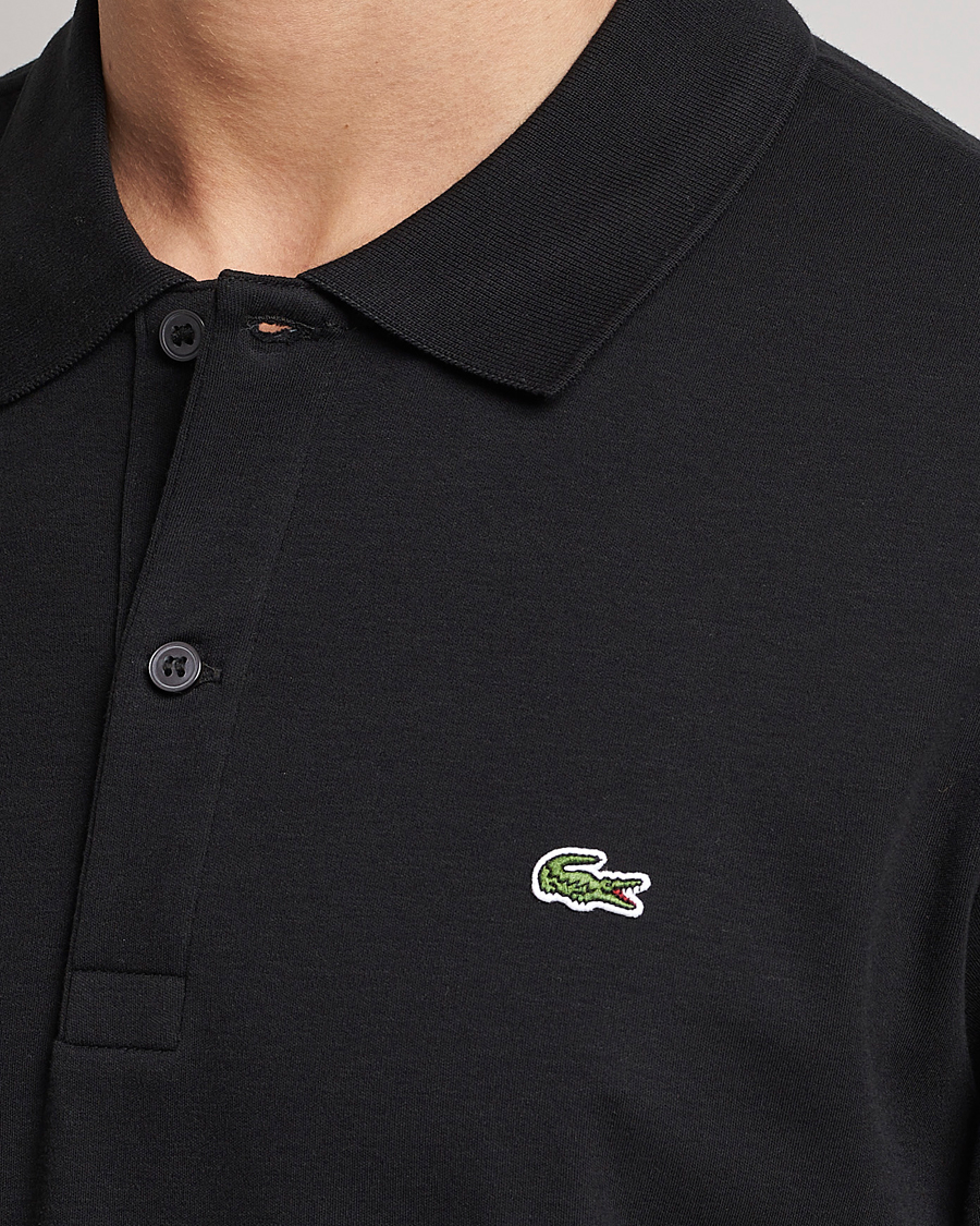 Mies | Pikeet | Lacoste | Pima Interlock Piké Black