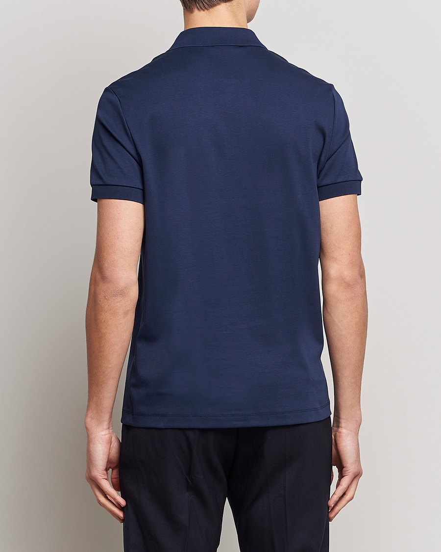 Mies | Pikeet | Lacoste | Pima Interlock Piké Navy