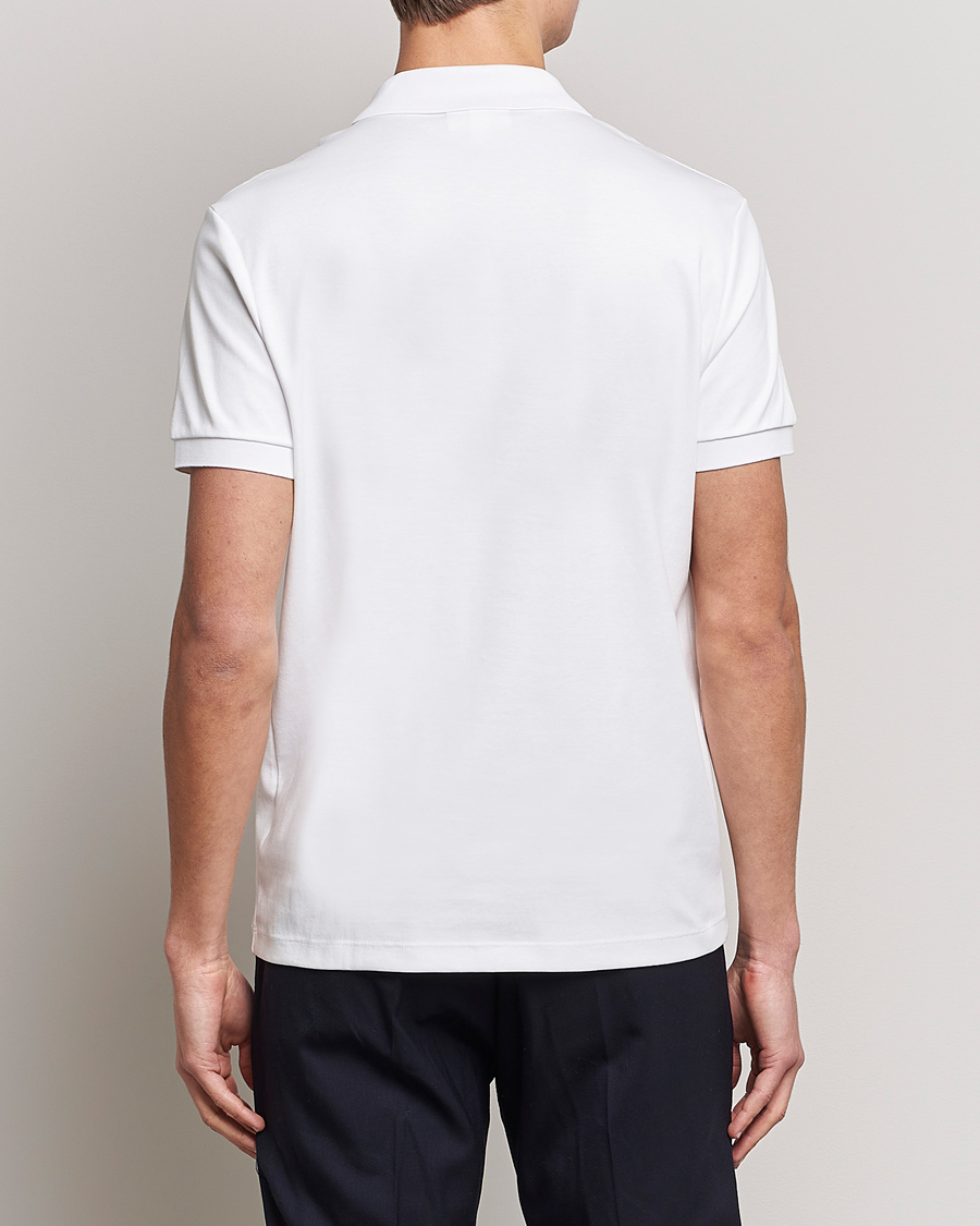 Mies | Pikeet | Lacoste | Pima Interlock Piké White