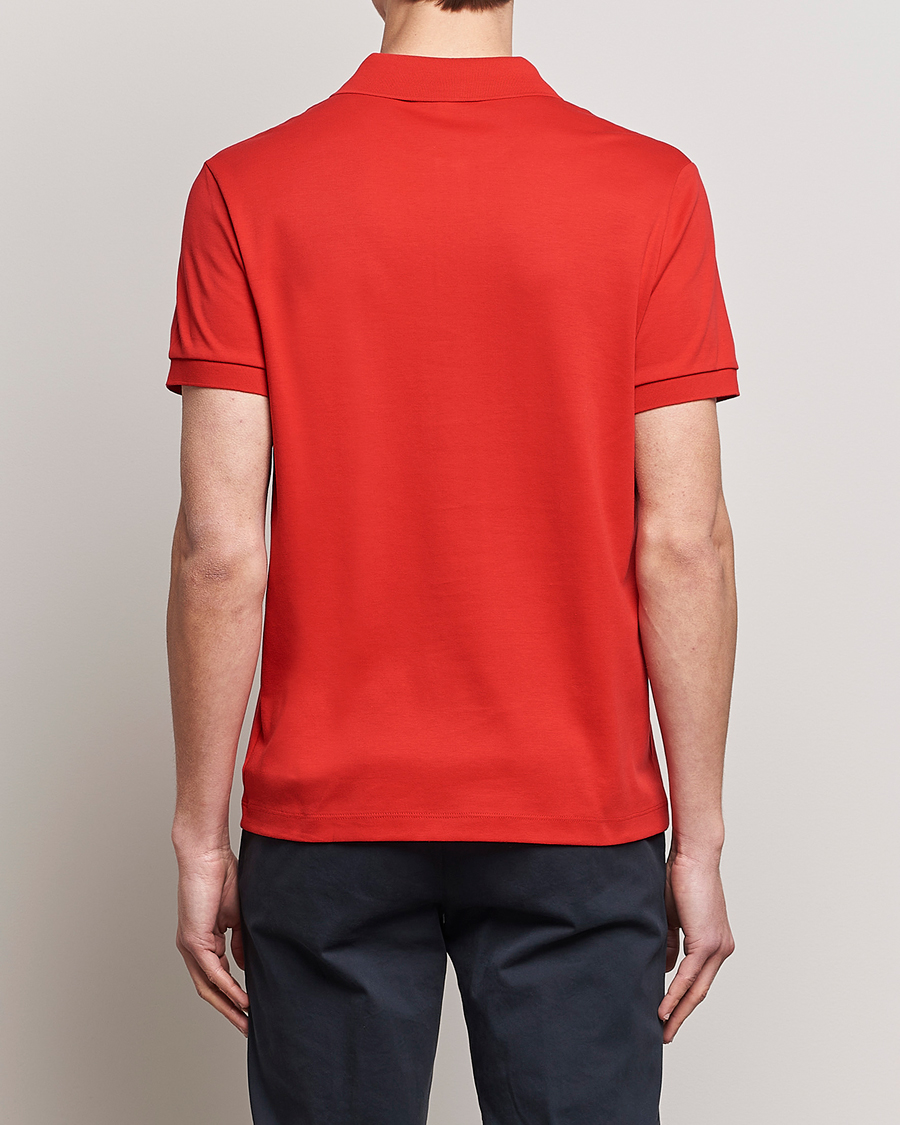 Mies | Pikeet | Lacoste | Pima Interlock Piké Red
