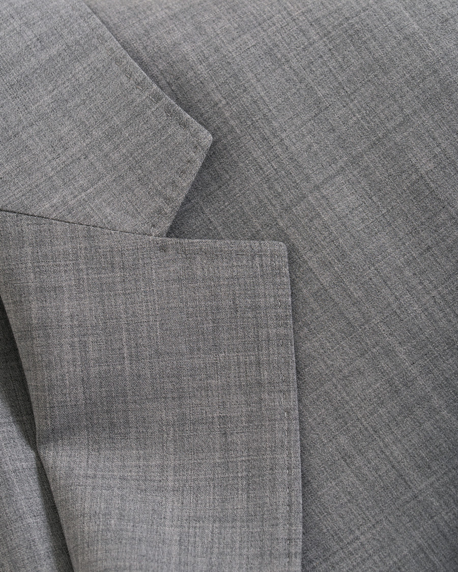 Mies | Puvut | Z Zegna | Techmerino Washable Wool Suit Light Grey