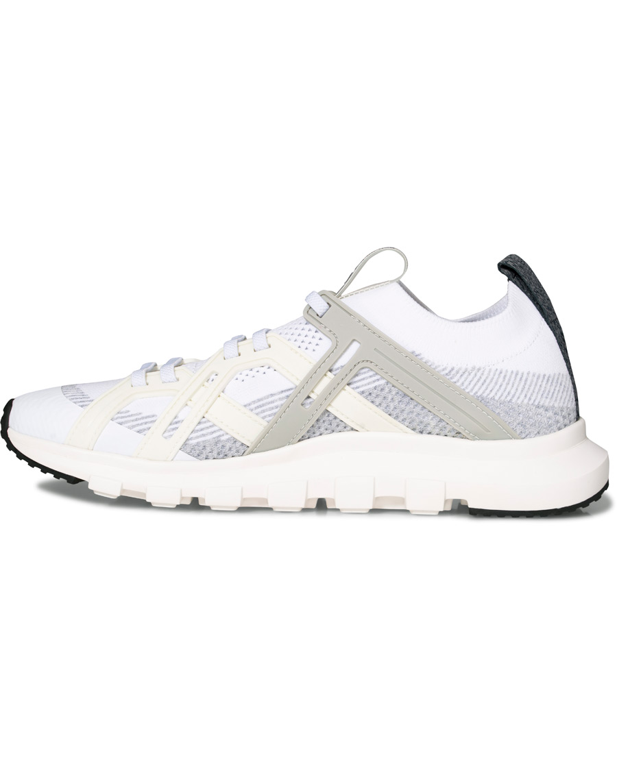 Mies | Z Zegna Techmerino Sock Sneaker White | Z Zegna | Techmerino Sock Sneaker White