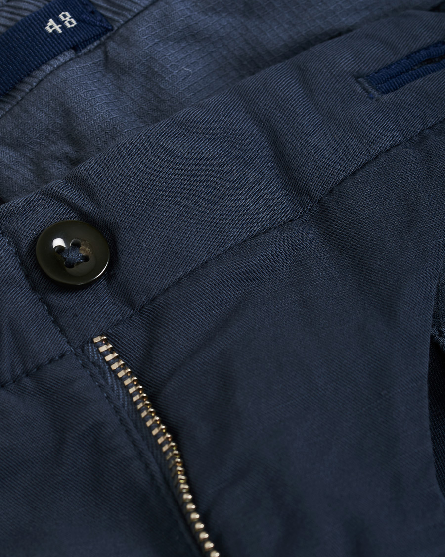 Mies | Housut | Incotex | Slim Fit Chinolino Trousers Navy