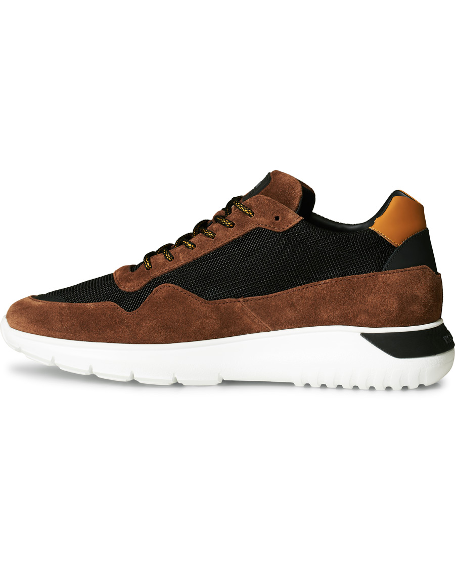 Mies | Hogan Icube Running Sneaker Brown/Rust Suede | Hogan | Icube Running Sneaker Brown/Rust Suede