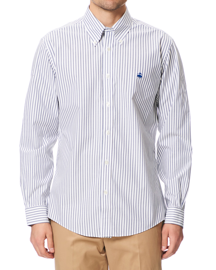 Mies | Kauluspaidat | Brooks Brothers | Regent Fit Non Iron Sport Button Down Shirt Dark Blue