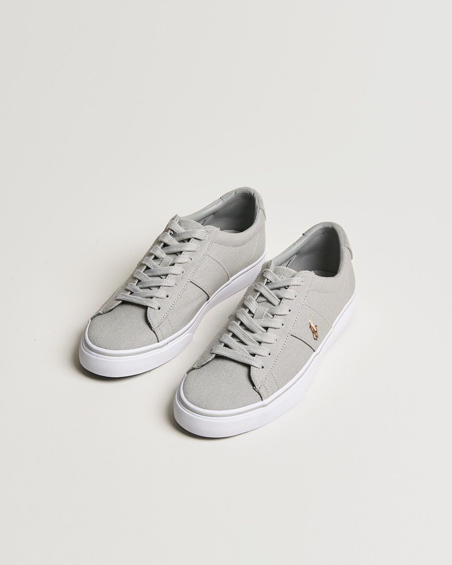 Mies | Preppy AuthenticGAMMAL | Polo Ralph Lauren | Sayer Canvas Sneaker Soft Grey