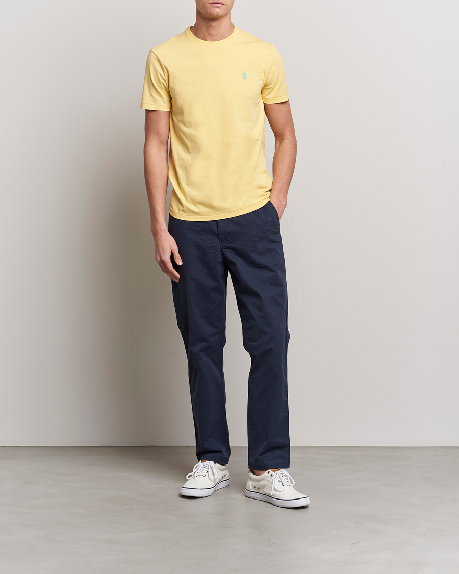Mies | T-paidat | Polo Ralph Lauren | Crew Neck T-shirt Corn Yellow
