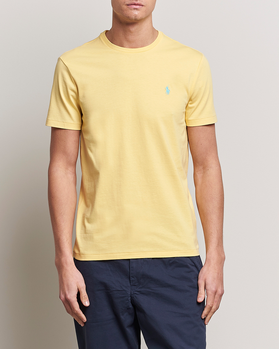 Mies | Polo Ralph Lauren | Polo Ralph Lauren | Crew Neck T-shirt Corn Yellow