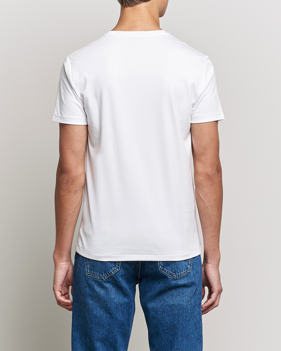 Mies | T-paidat | Polo Ralph Lauren | Luxury Pima Cotton Crew Neck T-Shirt White