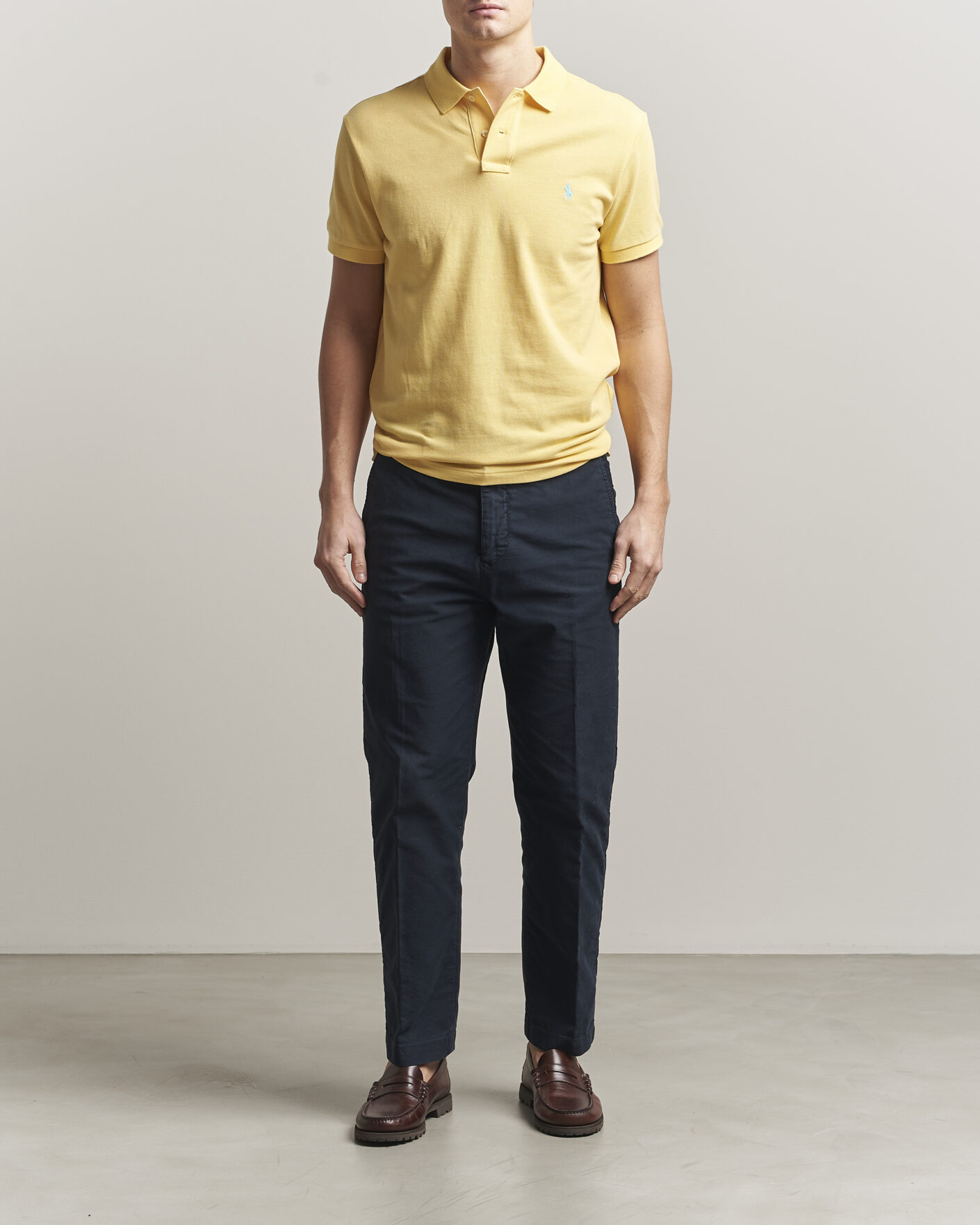 Mies | Pikeet | Polo Ralph Lauren | Slim Fit Polo Empire Yellow