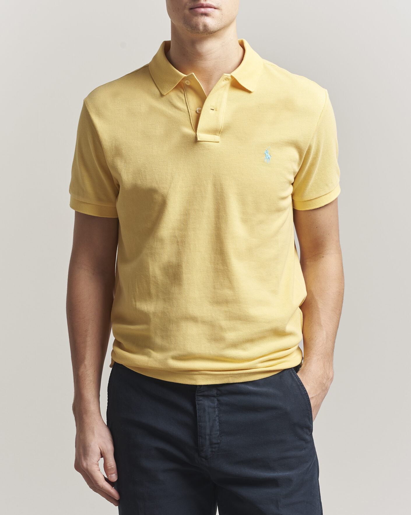 Mies | Pikeet | Polo Ralph Lauren | Slim Fit Polo Empire Yellow