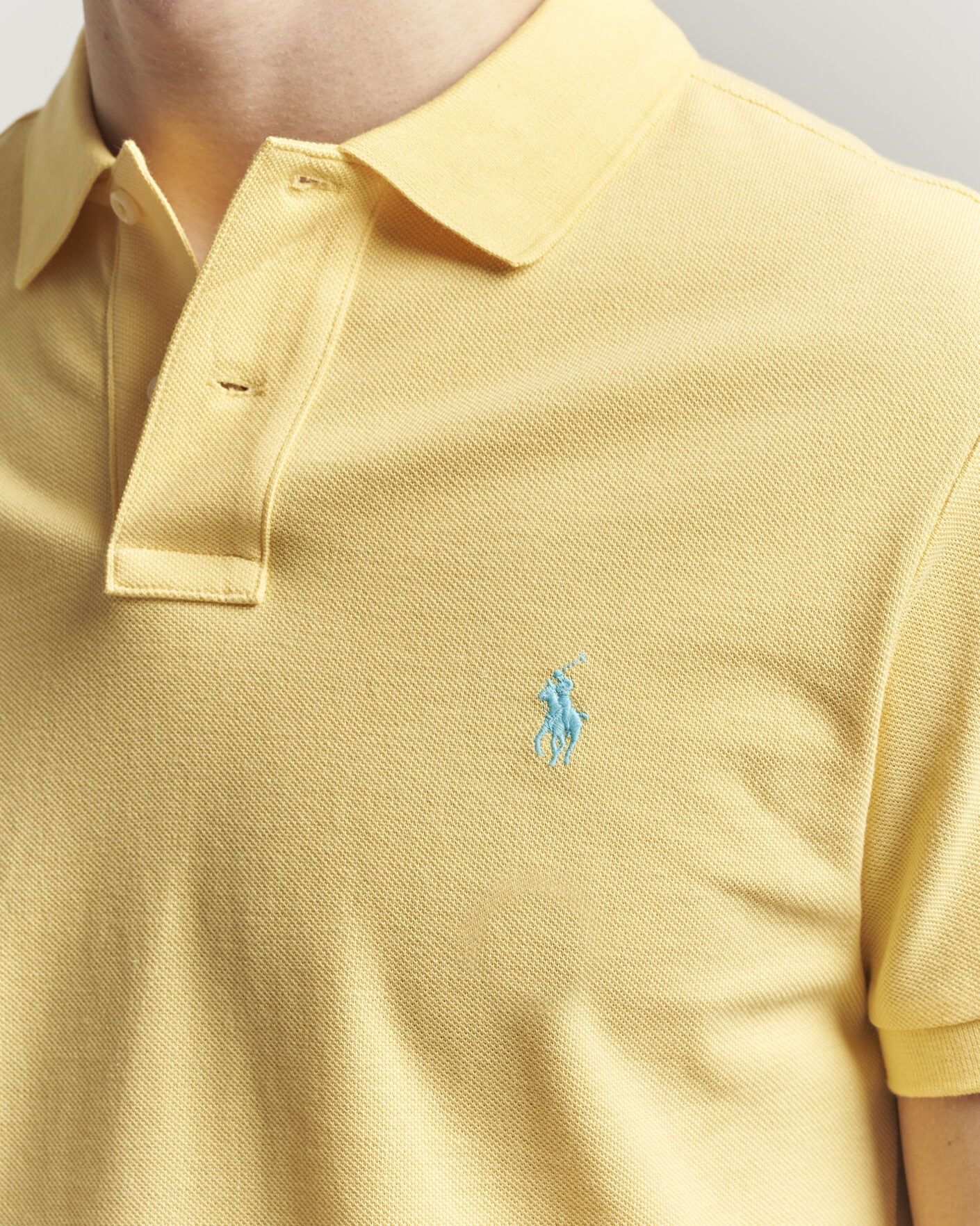 Mies | Pikeet | Polo Ralph Lauren | Slim Fit Polo Empire Yellow