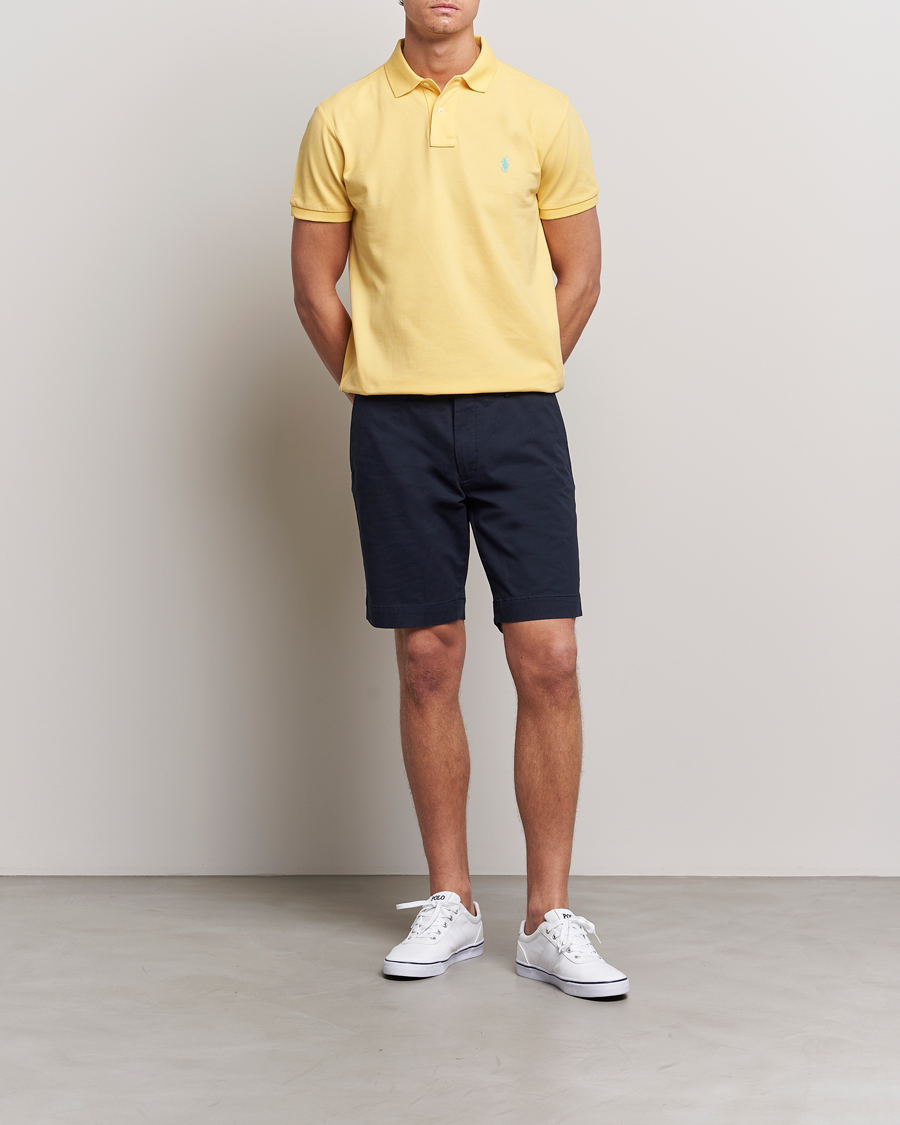 Mies | Pikeet | Polo Ralph Lauren | Custom Slim Fit Polo Corn Yellow