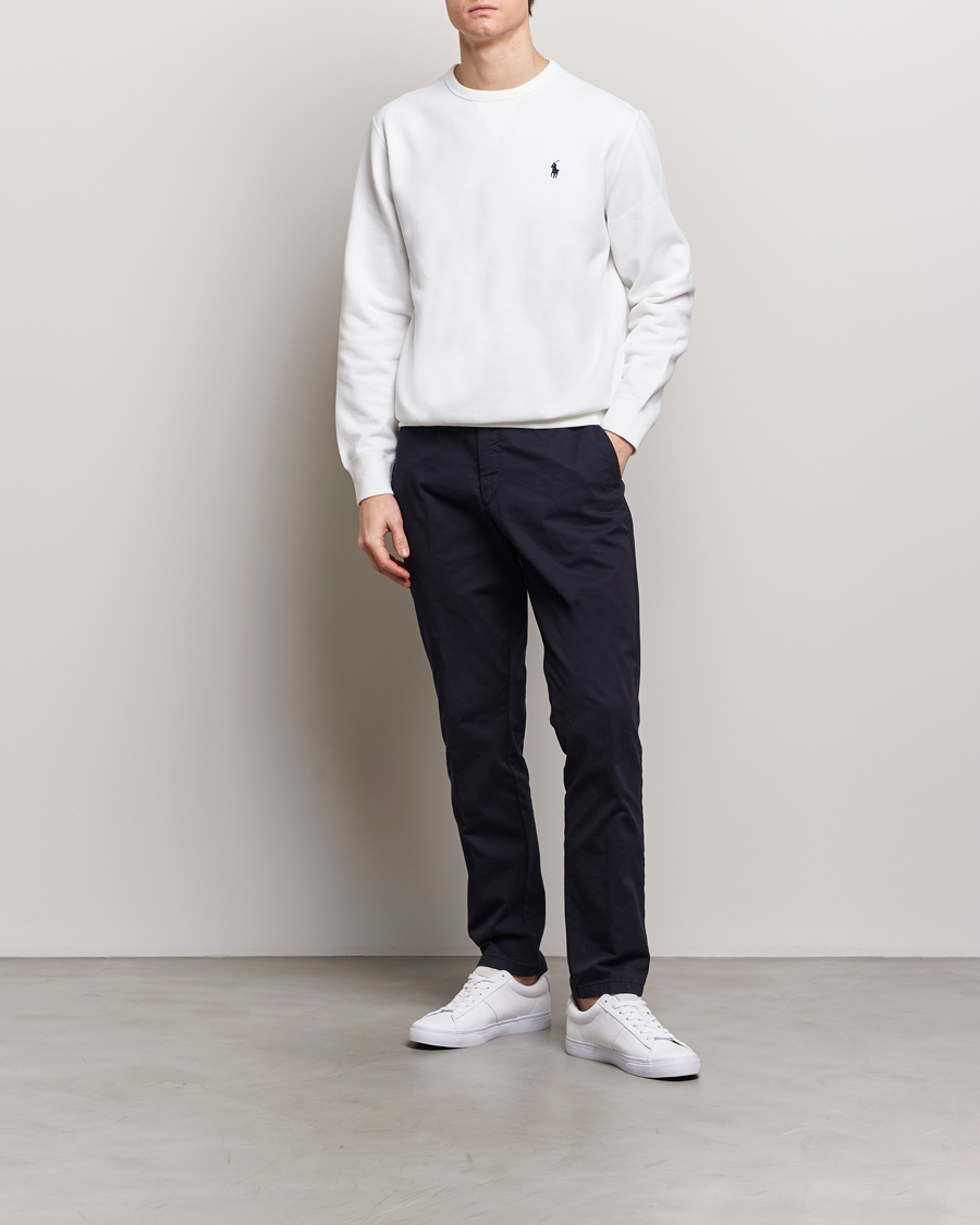 Mies | Puserot | Polo Ralph Lauren | Crew Neck Sweatshirt White